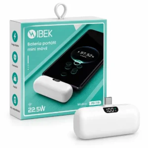 Mini Cargador Portátil 22.5W Tipo C